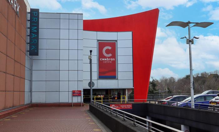Cwmbran Centre frontage